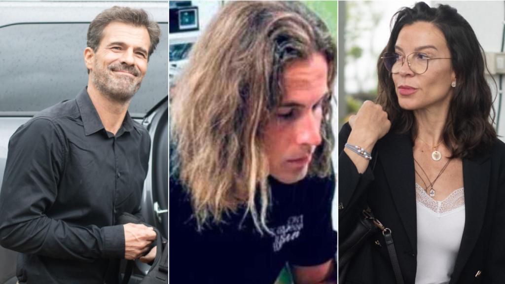 Rodolfo Sancho, Daniel Sancho y Silvia Bronchalo en un fotomontaje.