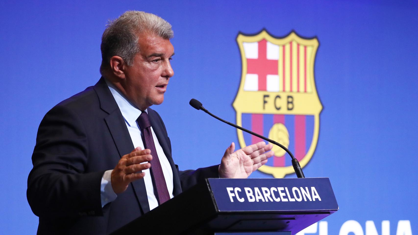 Joan Laporta, actual presidente del FC Barcelona, en una imagen de archivo.