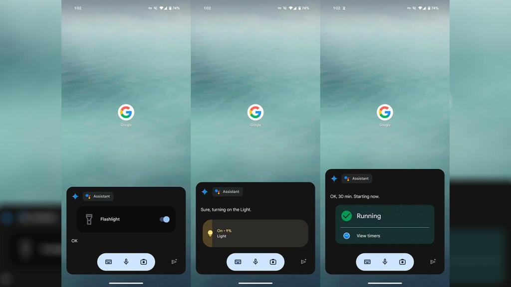 Imagen que muestra lo que se puede hacer con Gemini con su nueva app en Android