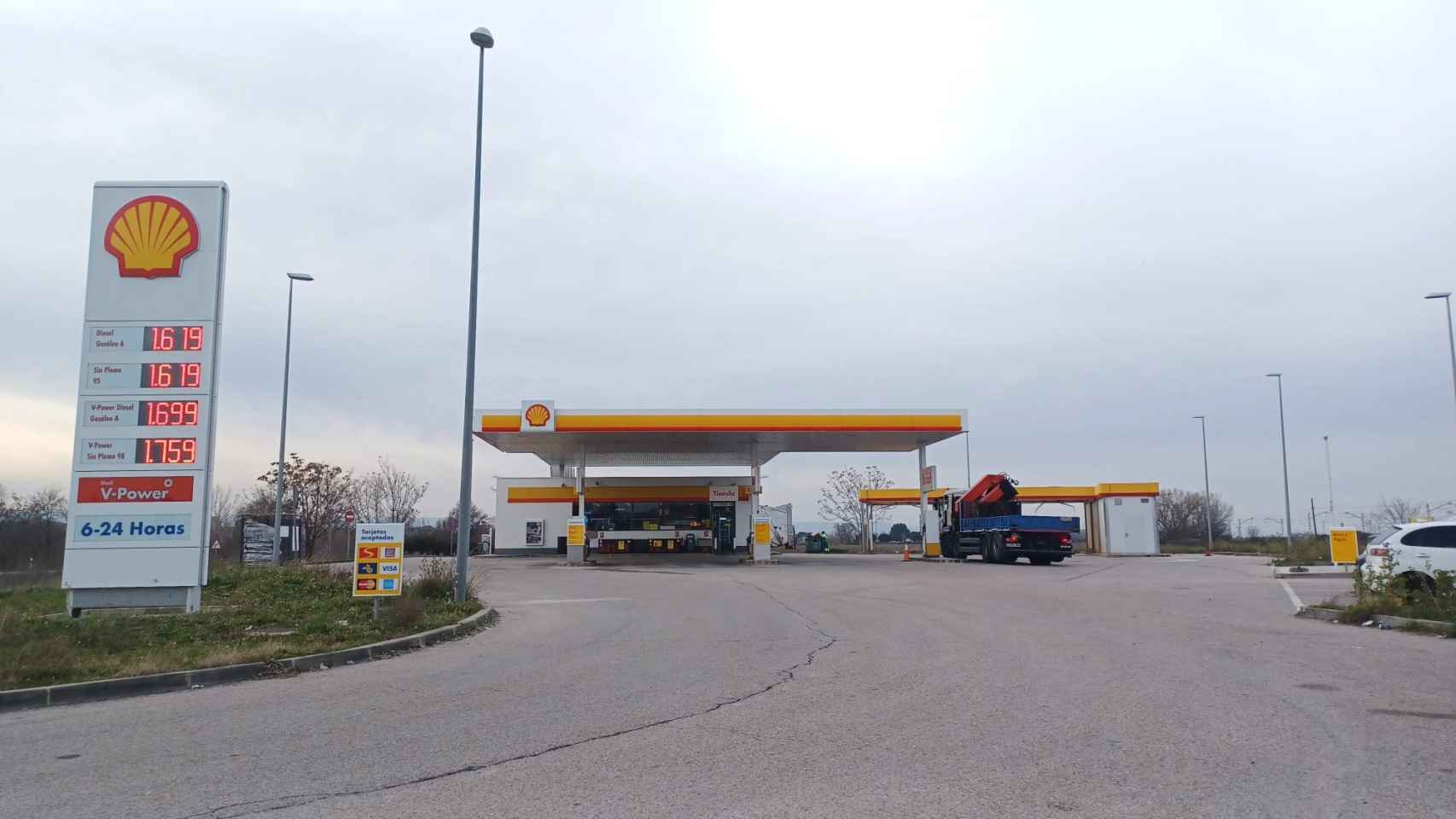 Gasolinera Shell.