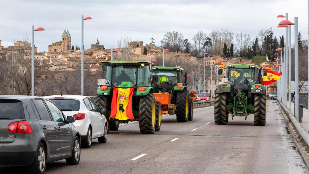 Protestas en Toledo. Foto: Javier Longobardo.
