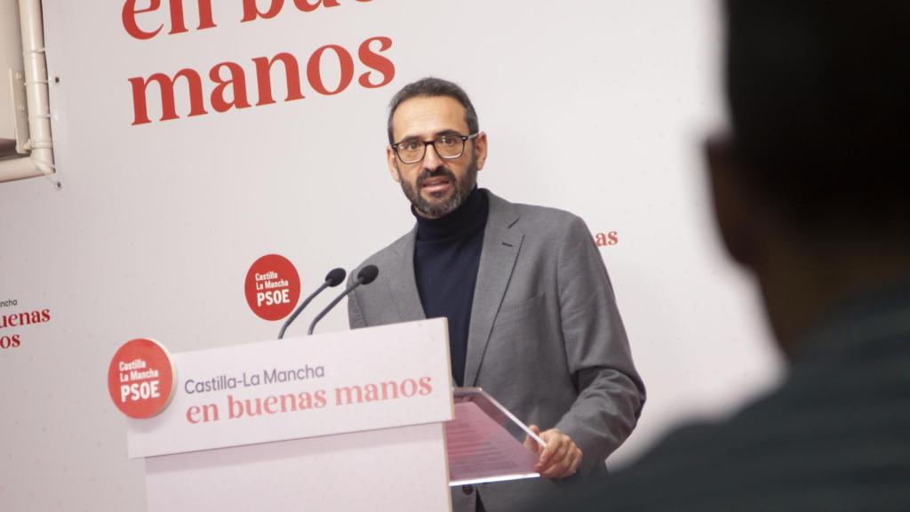 Sergio Gutiérrez, secretario de Organización del PSOE de Castilla-La Mancha.