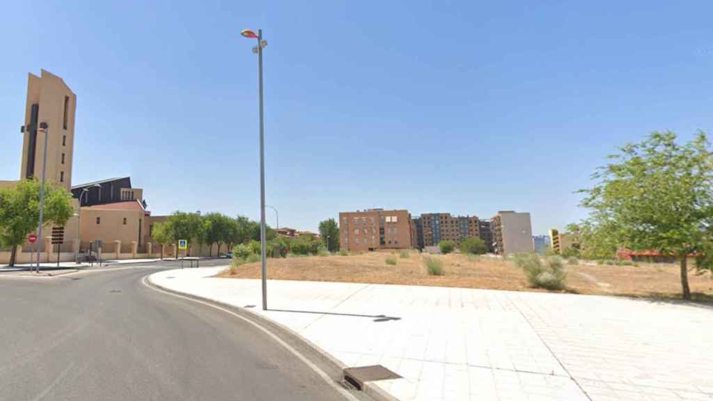 La parcela de la calle Río Fresnedoso, en Toledo, donde se construirán 316 viviendas (Google Maps).