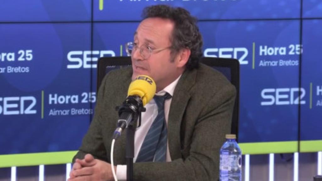 El fiscal general del Estado, Álvaro García Ortiz, durante su entrevista en 'Hora 25' este jueves.