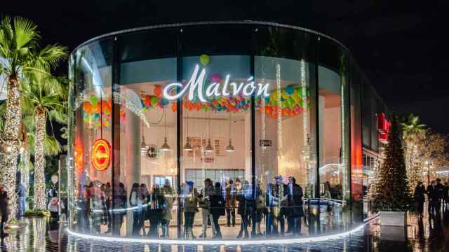 Tienda temporal de Malvón en el centro comercial Oasiz (Madrid)