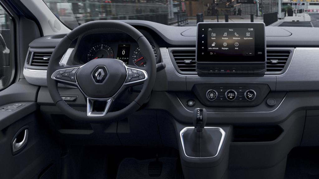 Salpicadero de la Renault Trafic.