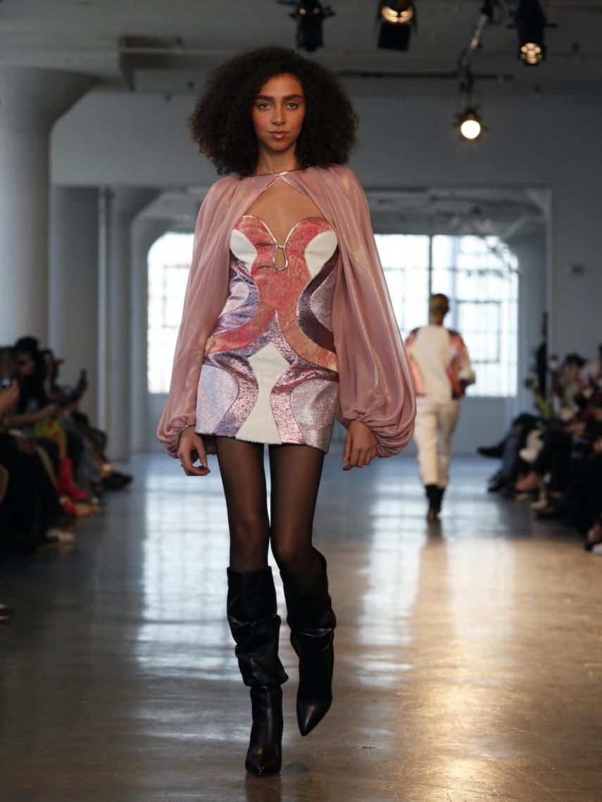 Detalle del desfile de Custo Barcelona.