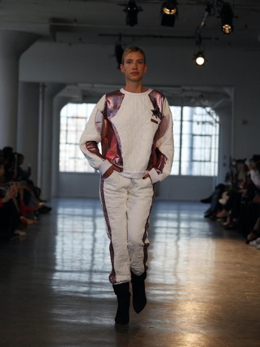 Detalle del desfile de Custo Barcelona en Nueva York.