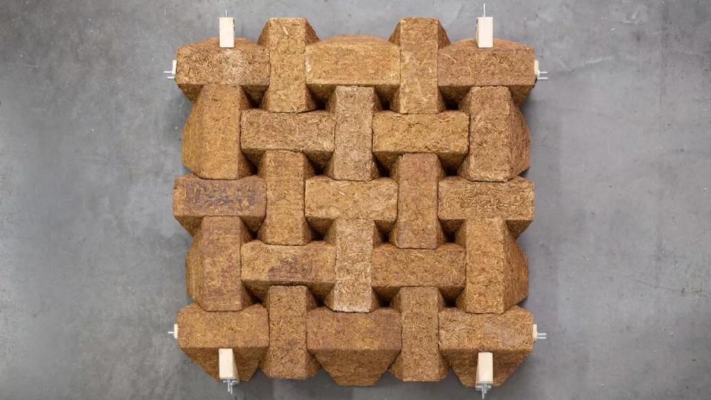 Sugarcrete Slab, elaborada con fibras de caña de azúcar