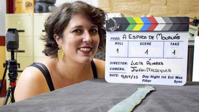 Lucía Álvarez, directora del documental A Espada de Mouruás.
