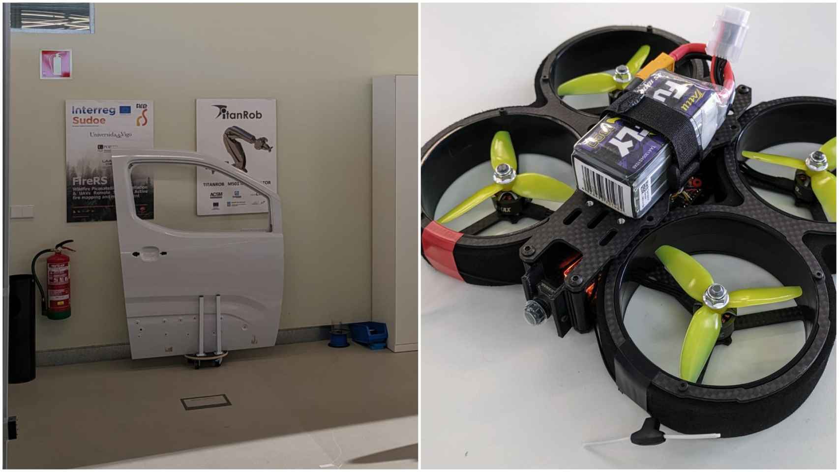 Así es el dron autónomo (y gallego) que podría revolucionar la industria de automoción
