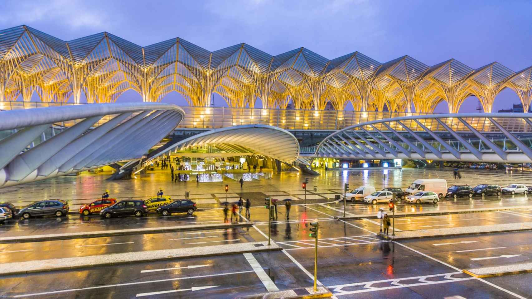 Estación de tren de Lisboa.