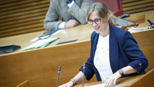 La portavoz adjunta del PP valenciano en las Cortes valencianas, Laura Chuliá. EE
