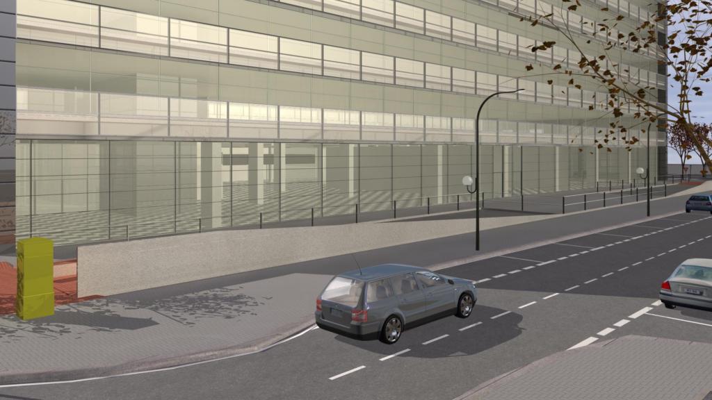 Figuración del nuevo edificio de la AEAT para concentrar sus dependencias en Valencia. EE