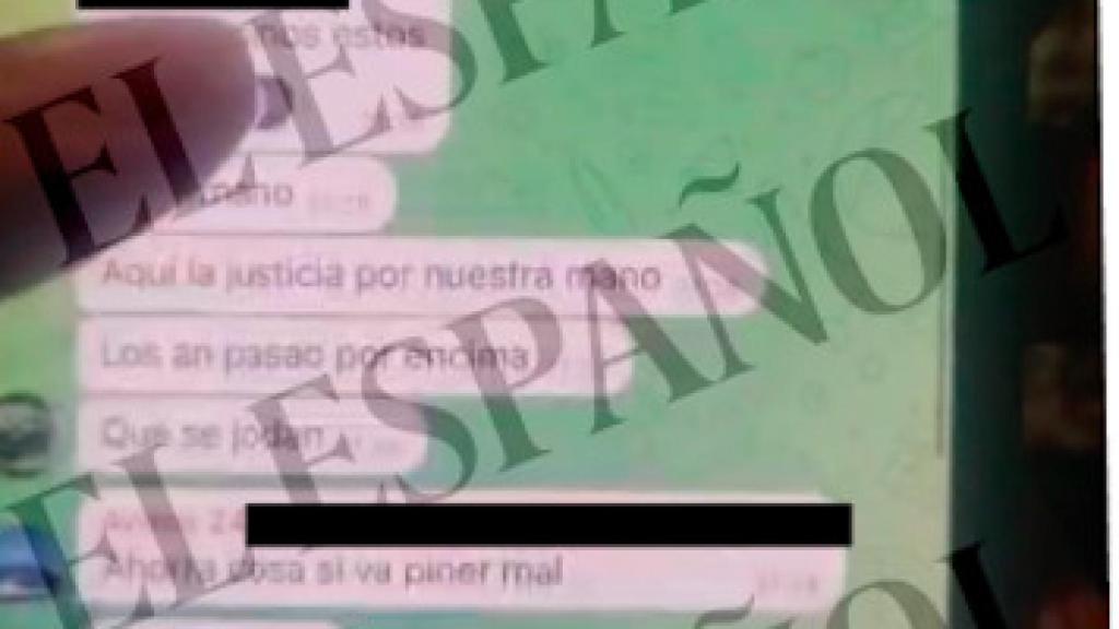 Otro de los chats de los narcotraficantes gaditanos este viernes.
