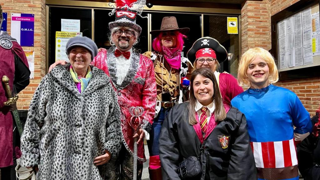 Javier Ruiz en el Carnaval de Miguelturra.