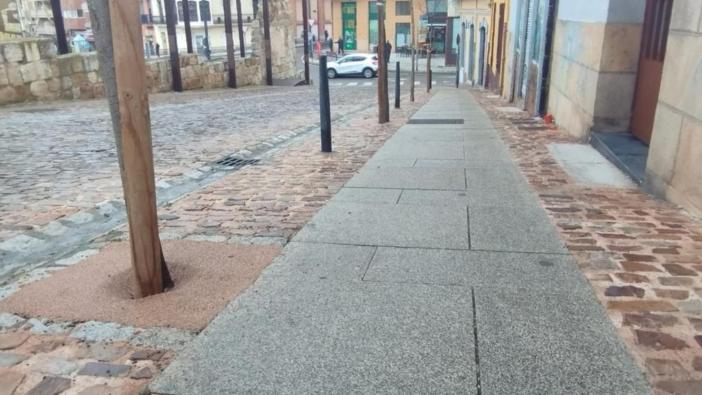 Nuevos alcorques en Zamora