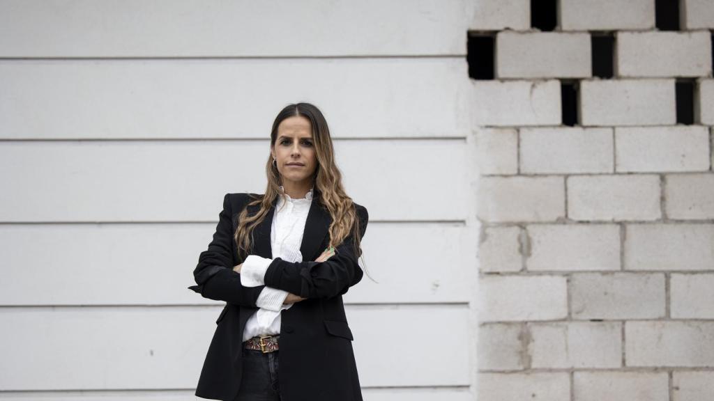 Nueva imagen de Lucía Casaus antes de la entrevista.