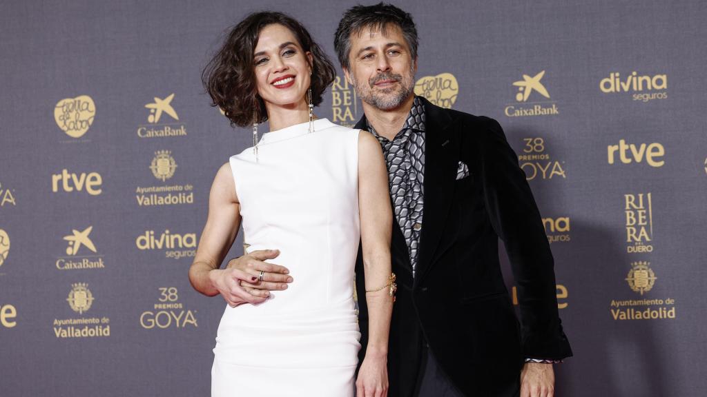 Hugo Silva y Marta Guerras, en los Goya.