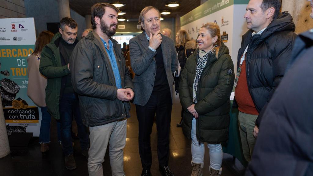 Juan García-Gallardo en en el VI Concurso de 'Cocinando con Trufa'