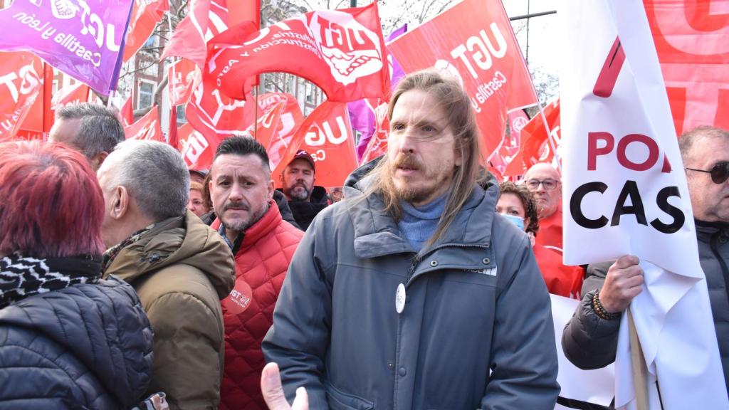 Pablo Fernández, portavoz de Podemos en las Cortes de Castilla y León