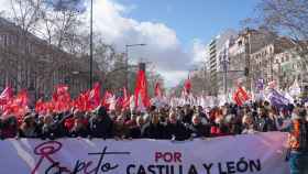 Manifestación Por el respeto a Castilla y León en Valladolid