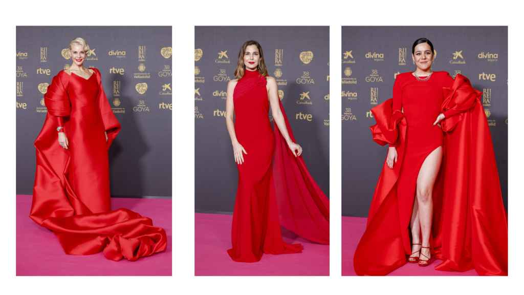 Belén Rueda, Natalia Sánchez y Valeria Castro.