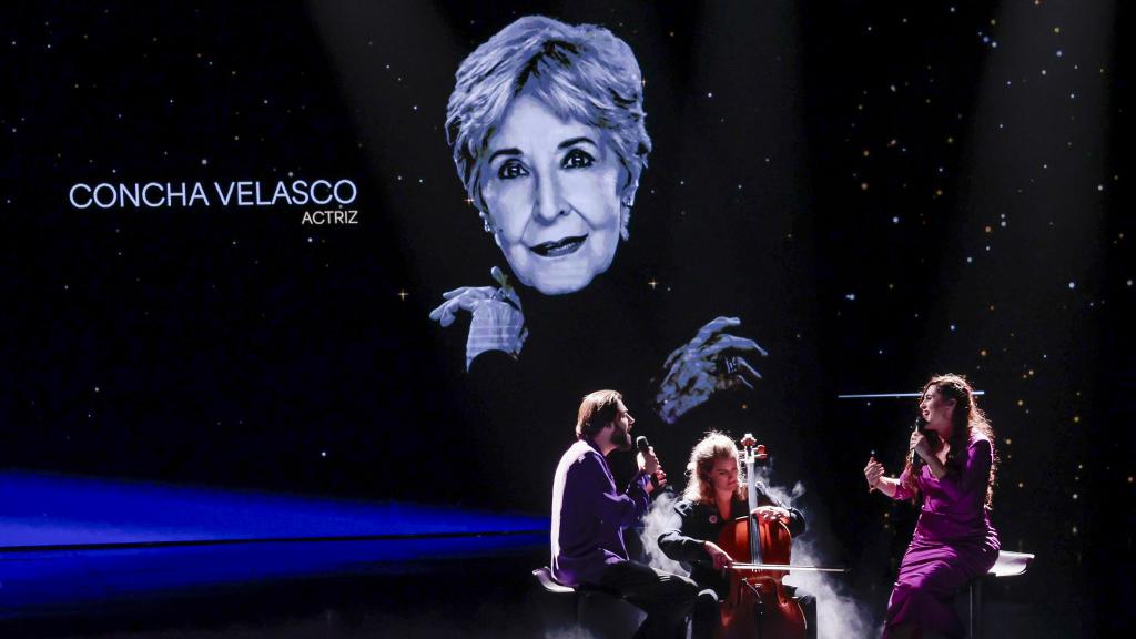 Homenaje a Concha Velasco en los Goya.