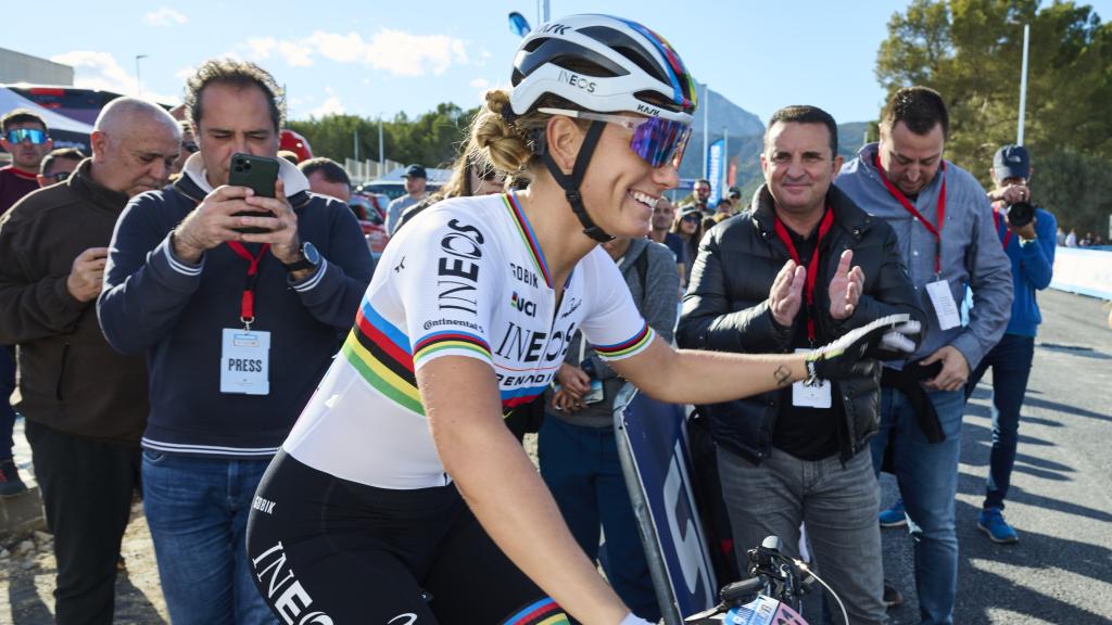 Pauline sacó 45 segundos a u perseguidora.