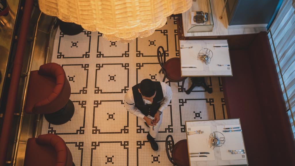 Planta baja del tercer L'Entrecote Café de París.