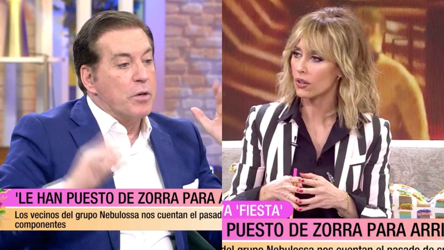 Pipi Estrada y Emma García en 'Fiesta'.