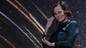 Sigourney Weaver tras recibir el Goya Internacional.