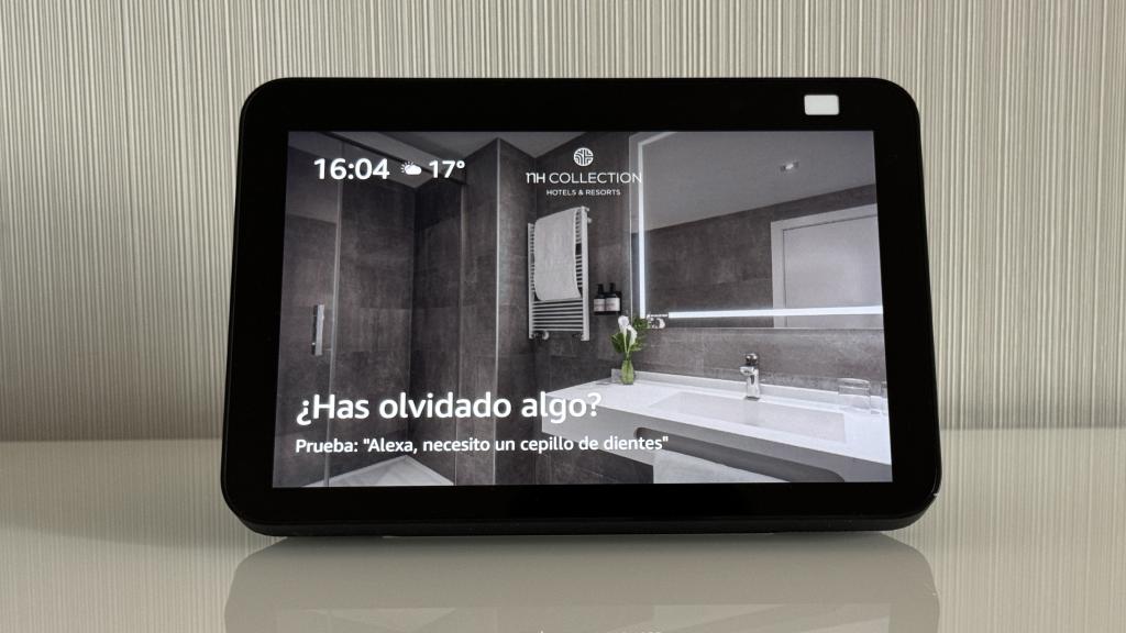 Altavoz Echo Show 8 en el NH Collection