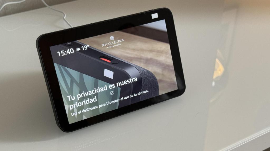 Aviso sobre privacidad en el altavoz Alexa en NH Collection