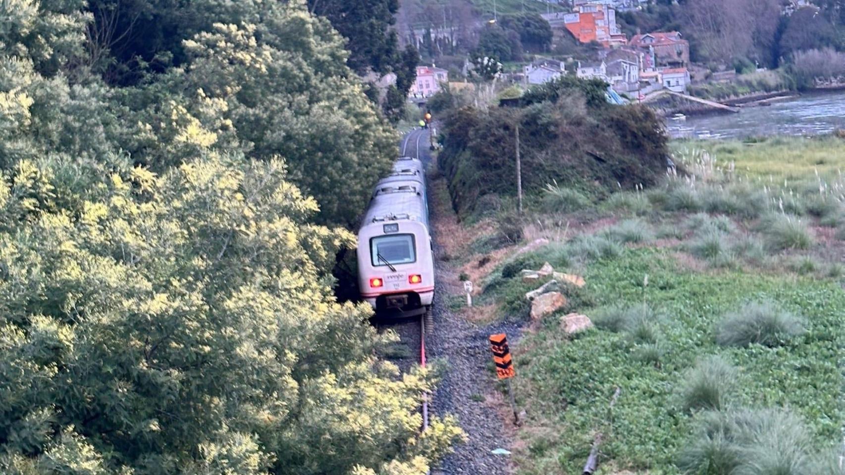 El tren viajaba con destino Ferrol