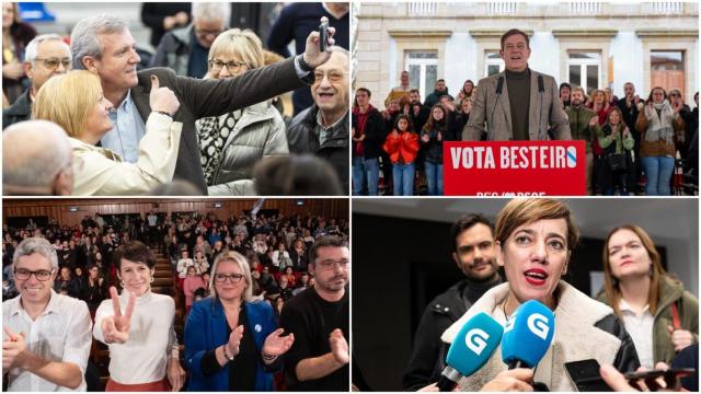 Actos de campaña electoral de la jornada