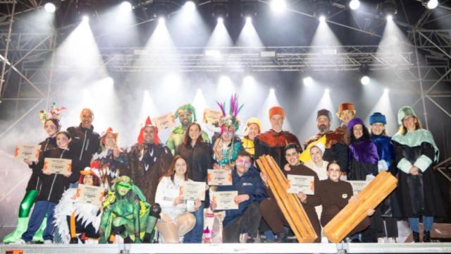Ganadores del tradicional desfile del Carnaval de A Coruña