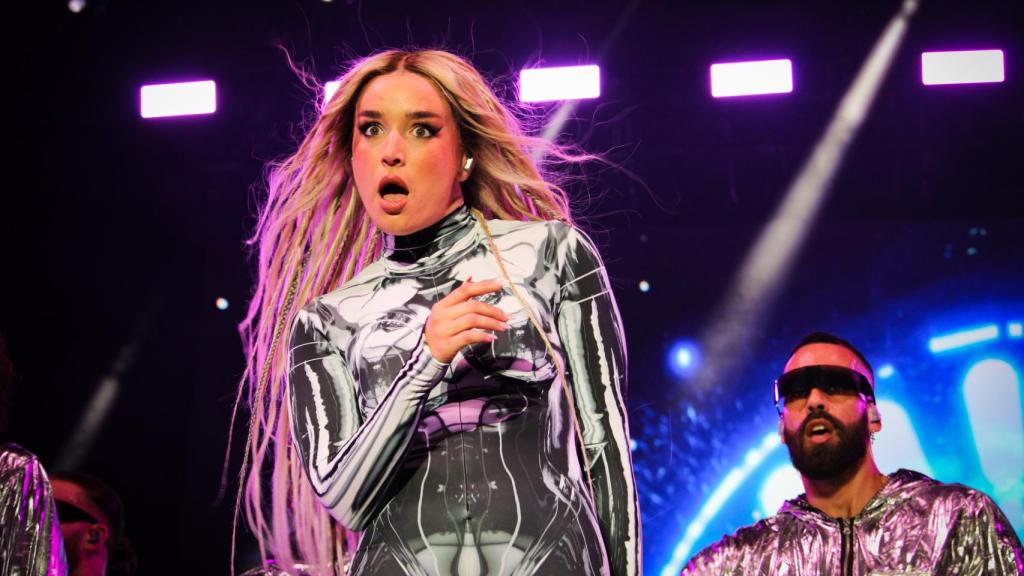 Lola Índigo en su concierto en Málaga