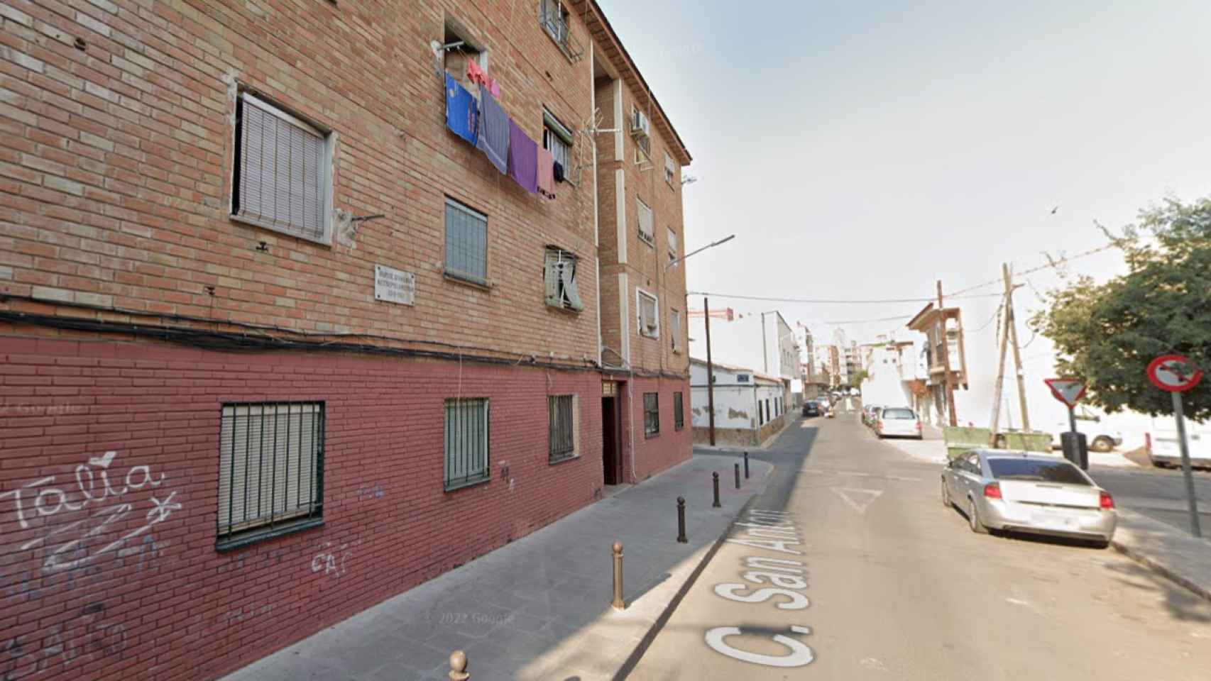 Calle San Antón de Ciudad Real. Foto: Google