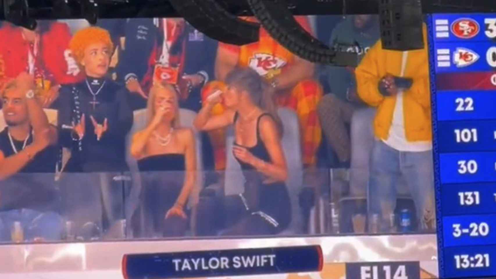 El momentazo de Taylor Swift en la Super Bowl LVIII