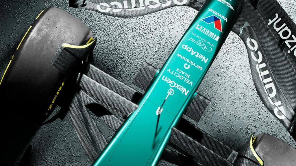 Detalle de la suspensión del AMR24