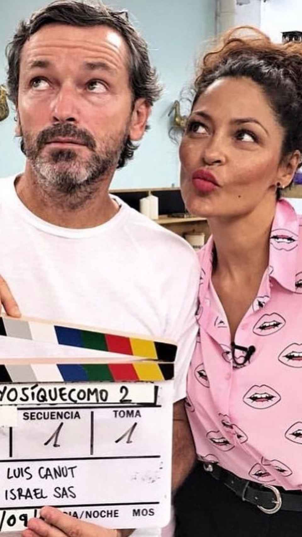 Patricia Pérez junto a su marido, Luis Canut, en una imagen de sus redes sociales.