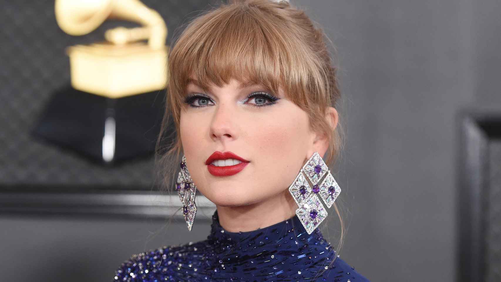 Taylor Swift en la entrega de los premios Grammy de 2023.