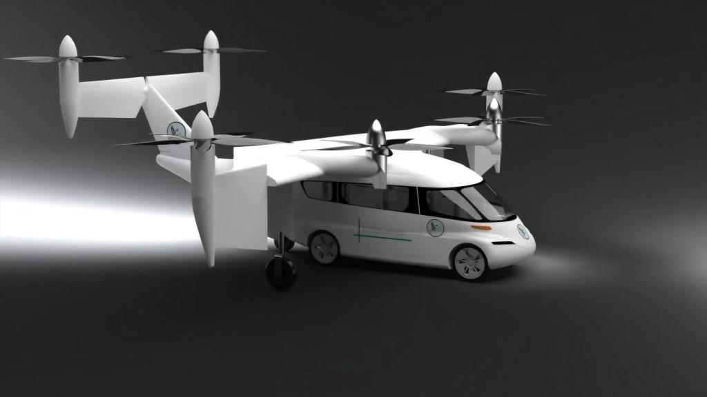 Furgoneta voladora LuftCar