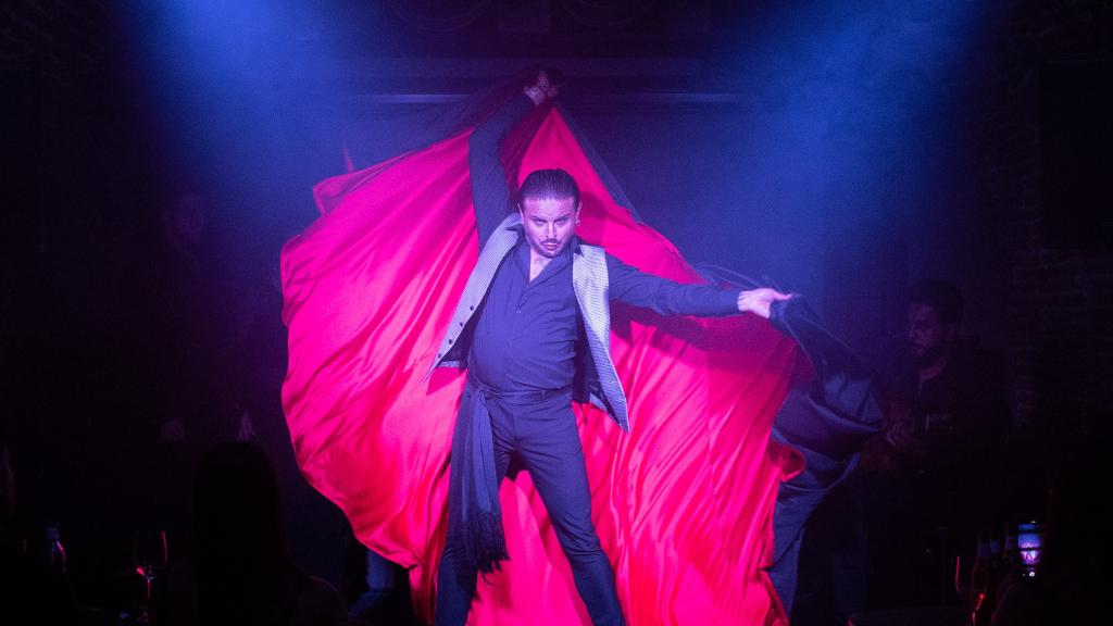 El bailaor Juan Andrés Maya, director artístico del Tablao Flamenco La Carmela.
