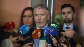 El ministro del Interior, Fernando Grande Marlaska, este lunes en Madrid.