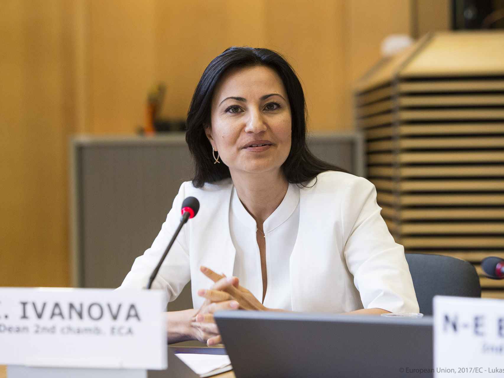 Iliana Ivanova, comisaria de Innovación, Investigación, Cultura, Educación y Juventud.