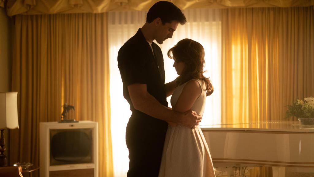 Jacob Elordi y Cailee Spaeny en 'Priscilla'. Foto: Sabrina Lantos