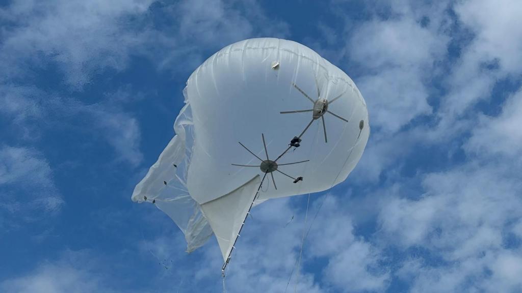 Globo espía que está utilizando Ucrania