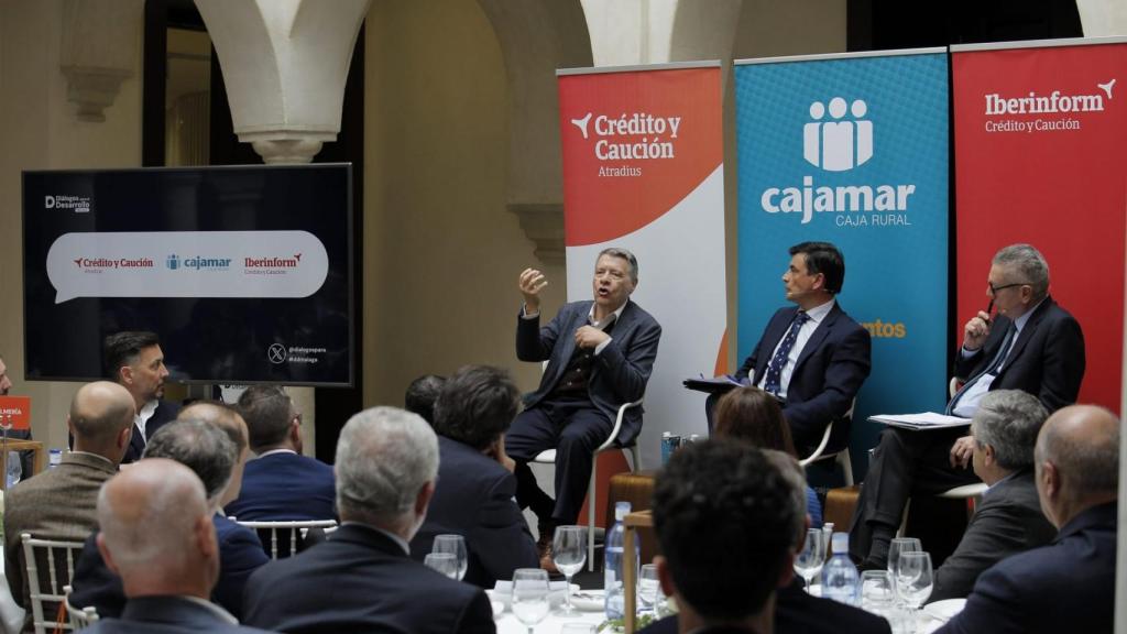 Un momento de la charla dentro de 'Diálogos para el desarrollo'